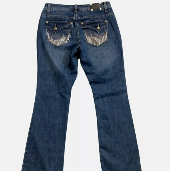 Style & Co Jeans Women's Med Wash Boot Cut Curvy 4P - Picture 11 of 11